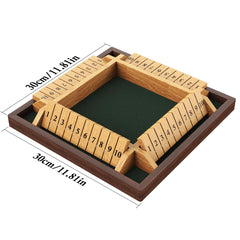 CANYAVE Shut The Box dice in action during quick math play