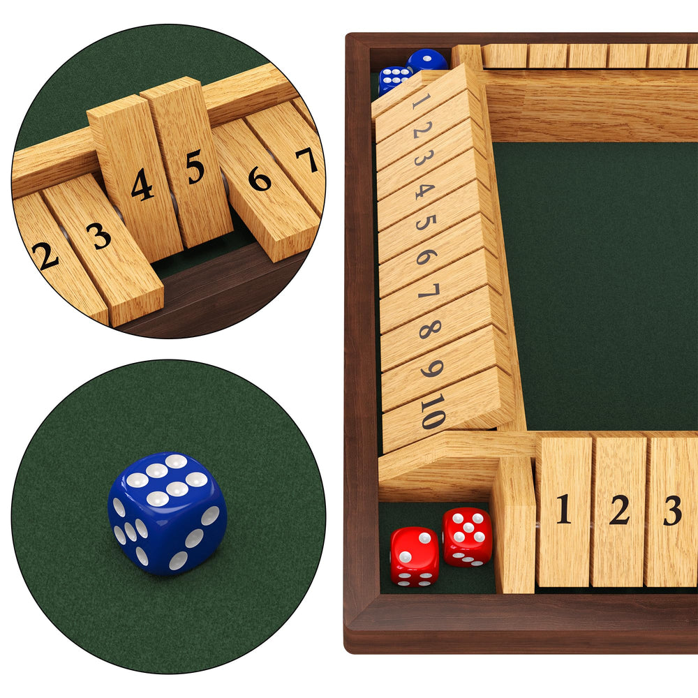 CANYAVE Shut The Box family game night with loved ones