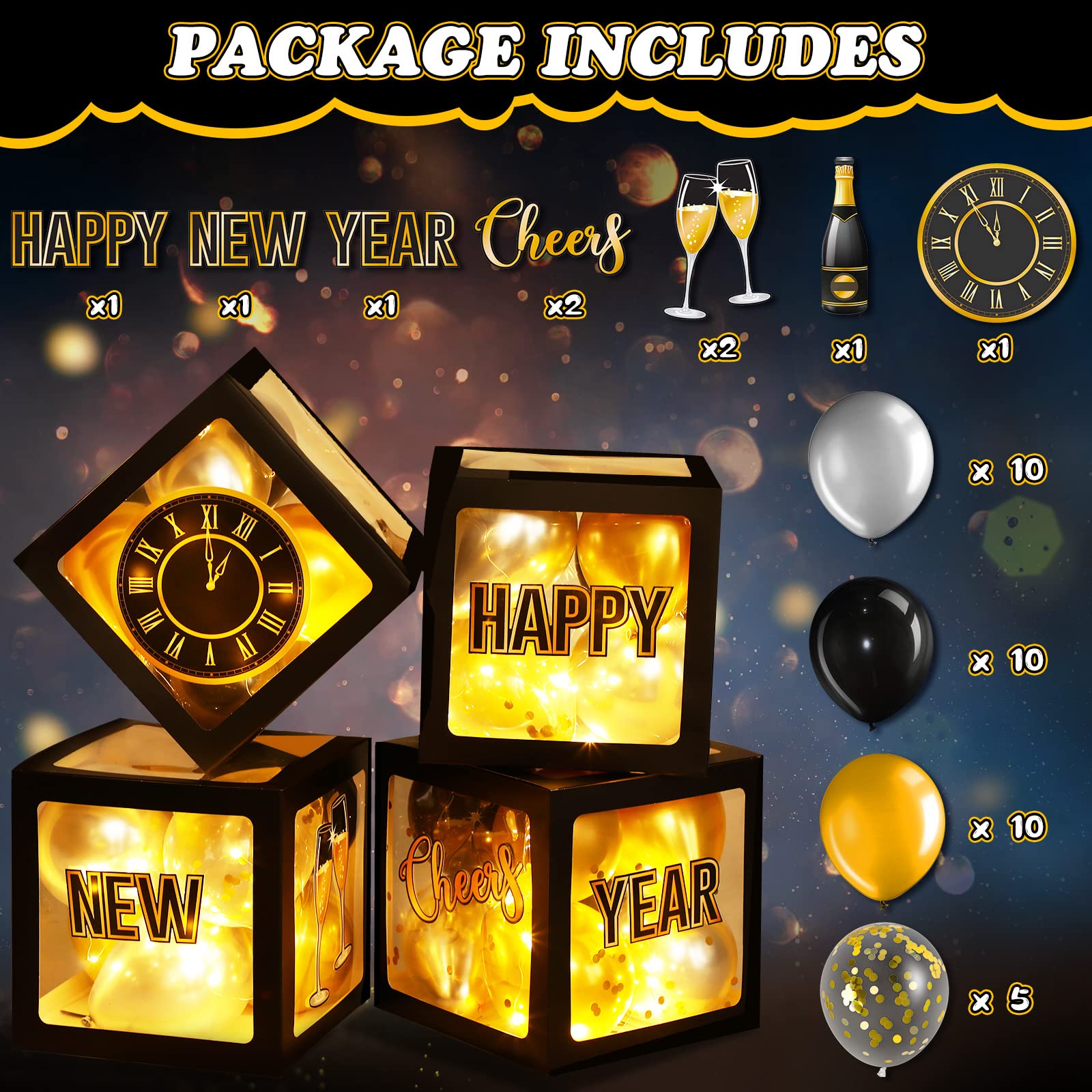 Capoda 2026 letters in black and gold ready to spell phrases