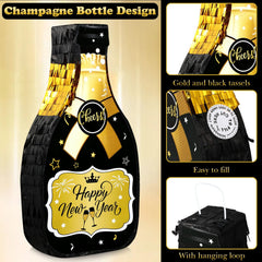 Capoda gold and black confetti pack to spark celebratory moments.