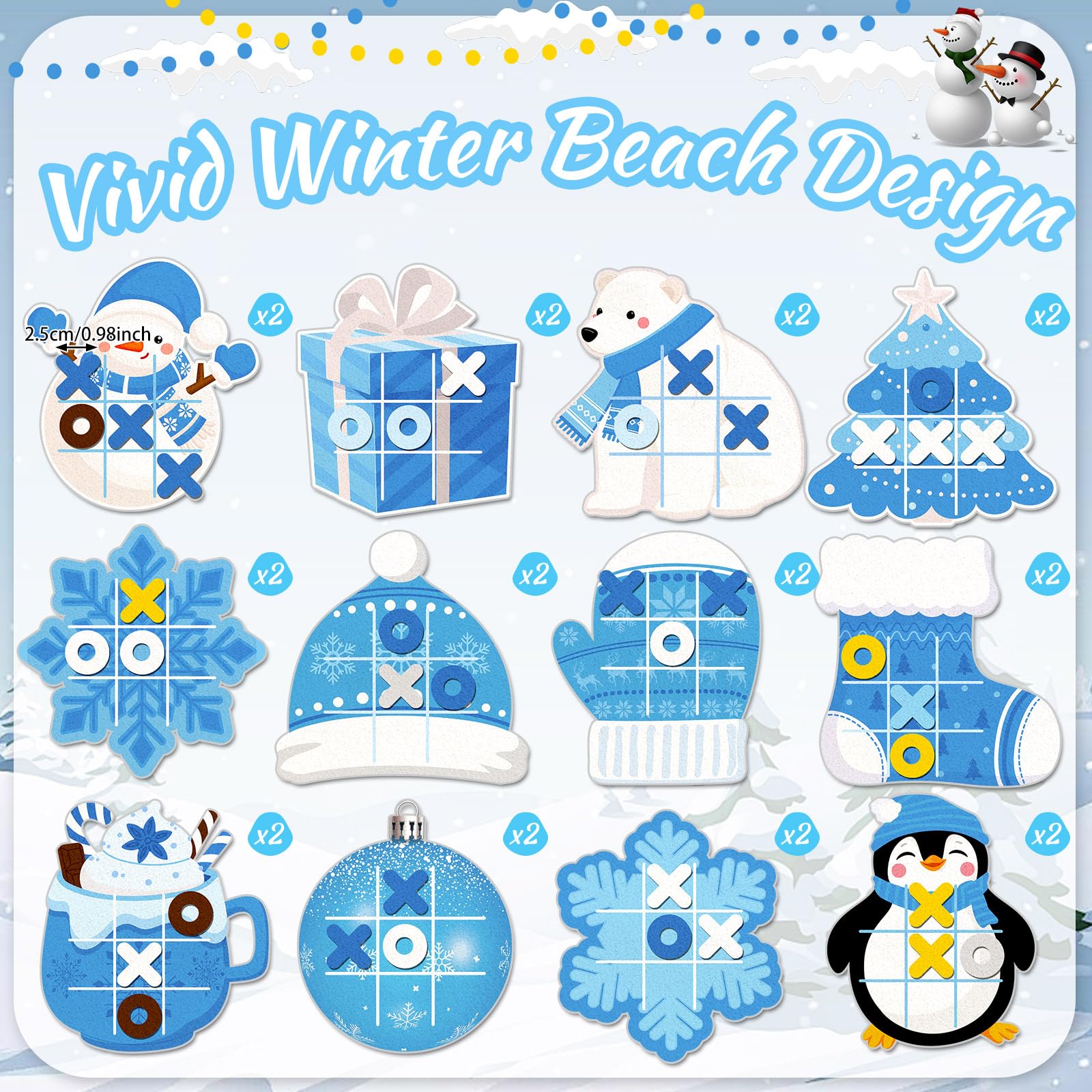 Capoda snowflake board for cozy holiday gatherings