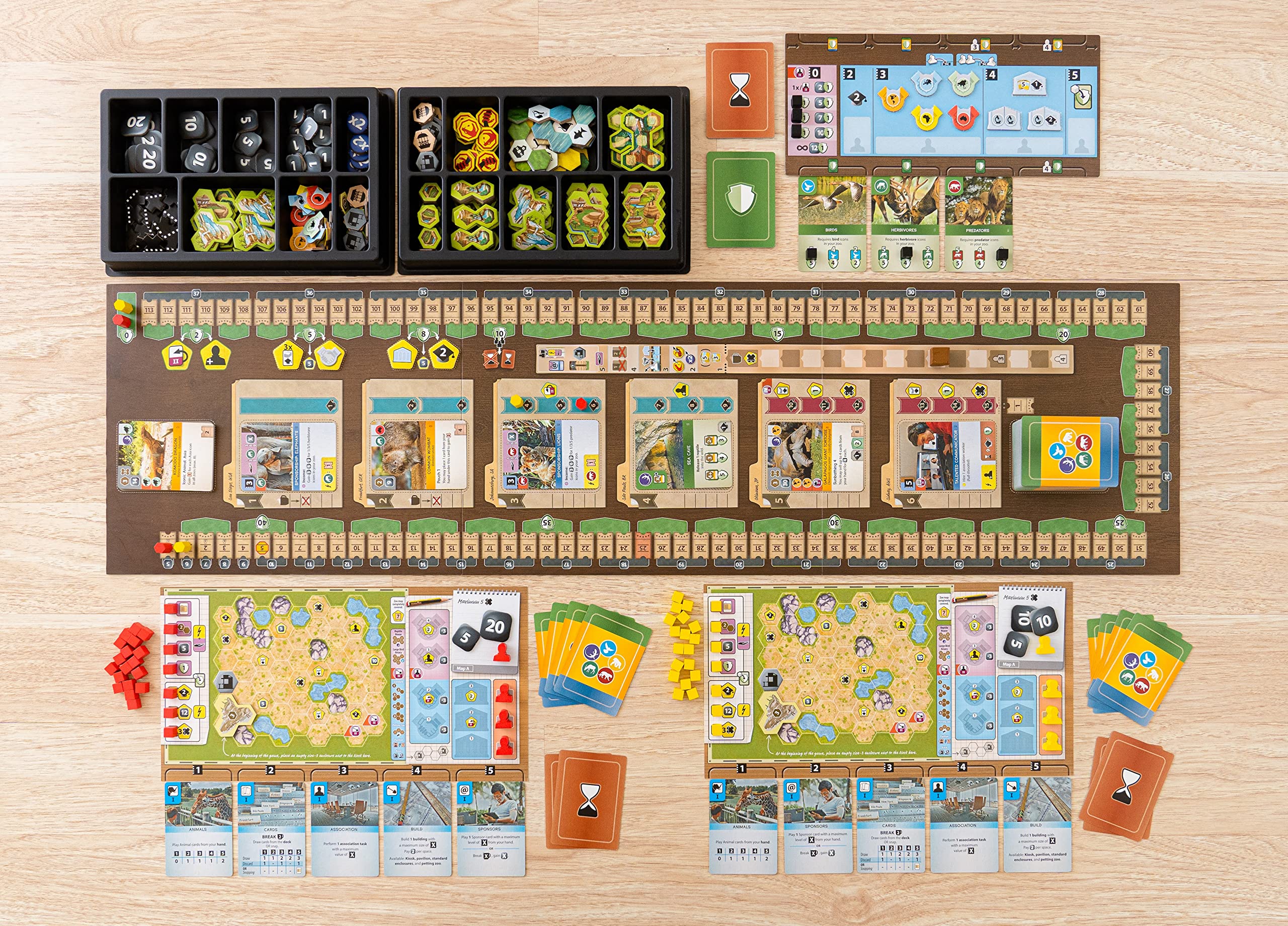 Capstone Games Ark Nova conservation-projects cards highlight global impact and long-term goals