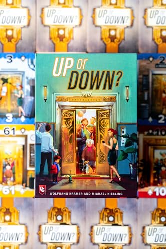 Capstone Up or Down card deck spread showcases ascending and descending columns for strategic scoring.