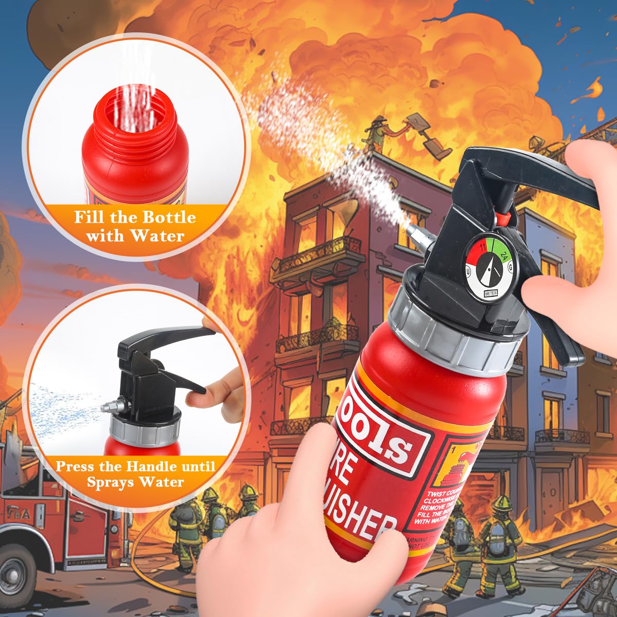 Captain Chaowing walkie-talkie supports team play and communication.