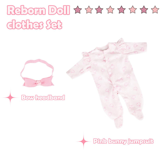 CARANOVO pink bow headband complements the outfit for charming accessories