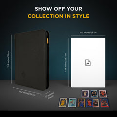 Card Guardian 9-pocket binder back cover adds sturdy protection
