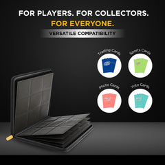Card Guardian 9-pocket binder compact size fits bags for travel