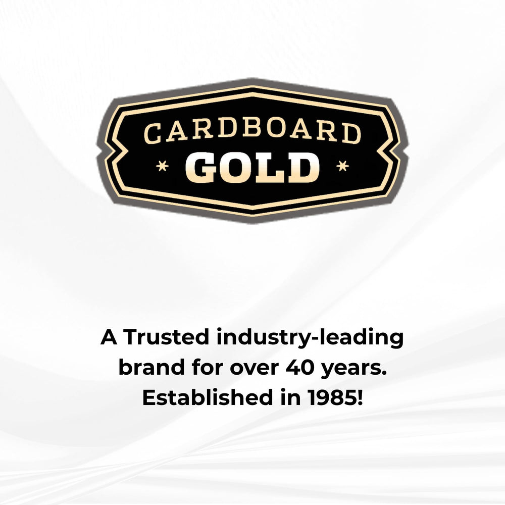 Cardboard Gold 1000-pack suited for team sets and multiple formats.