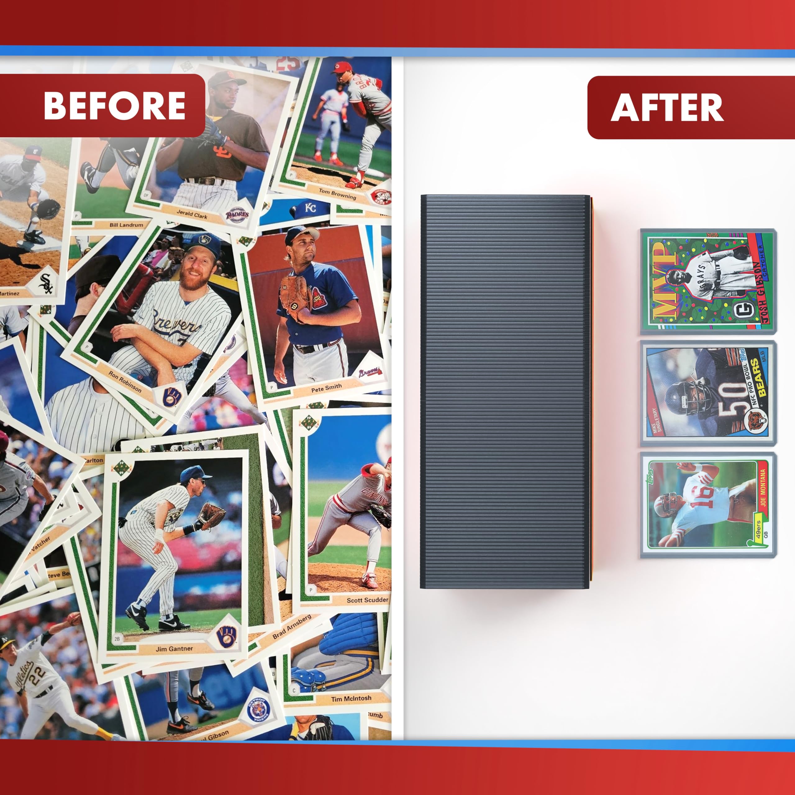 Cardboard Gold soft sleeves included for added card protection