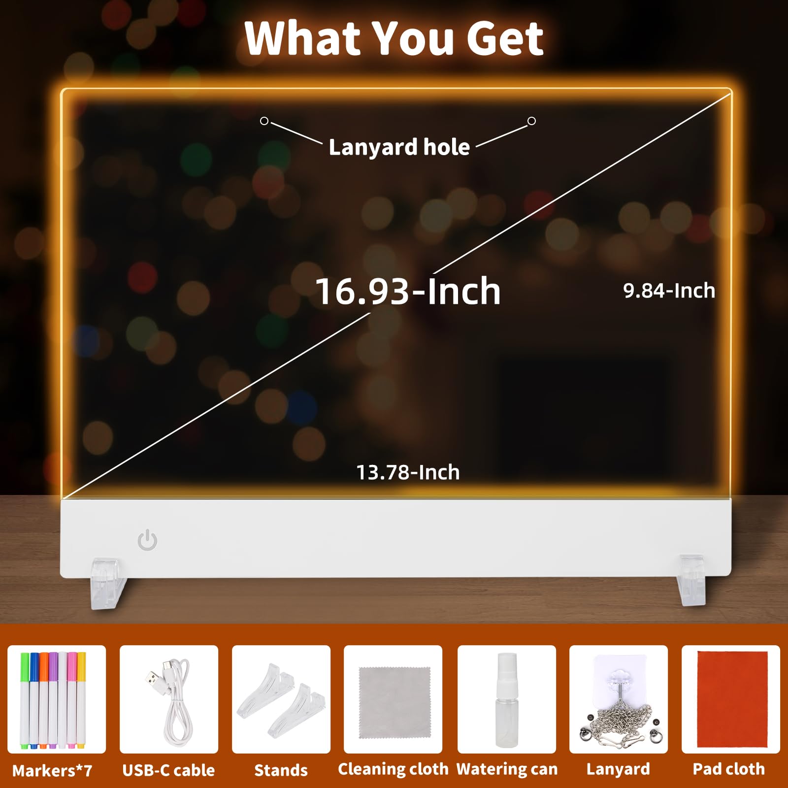 CARDED board demonstrates three lighting modes for varied ambient moods.