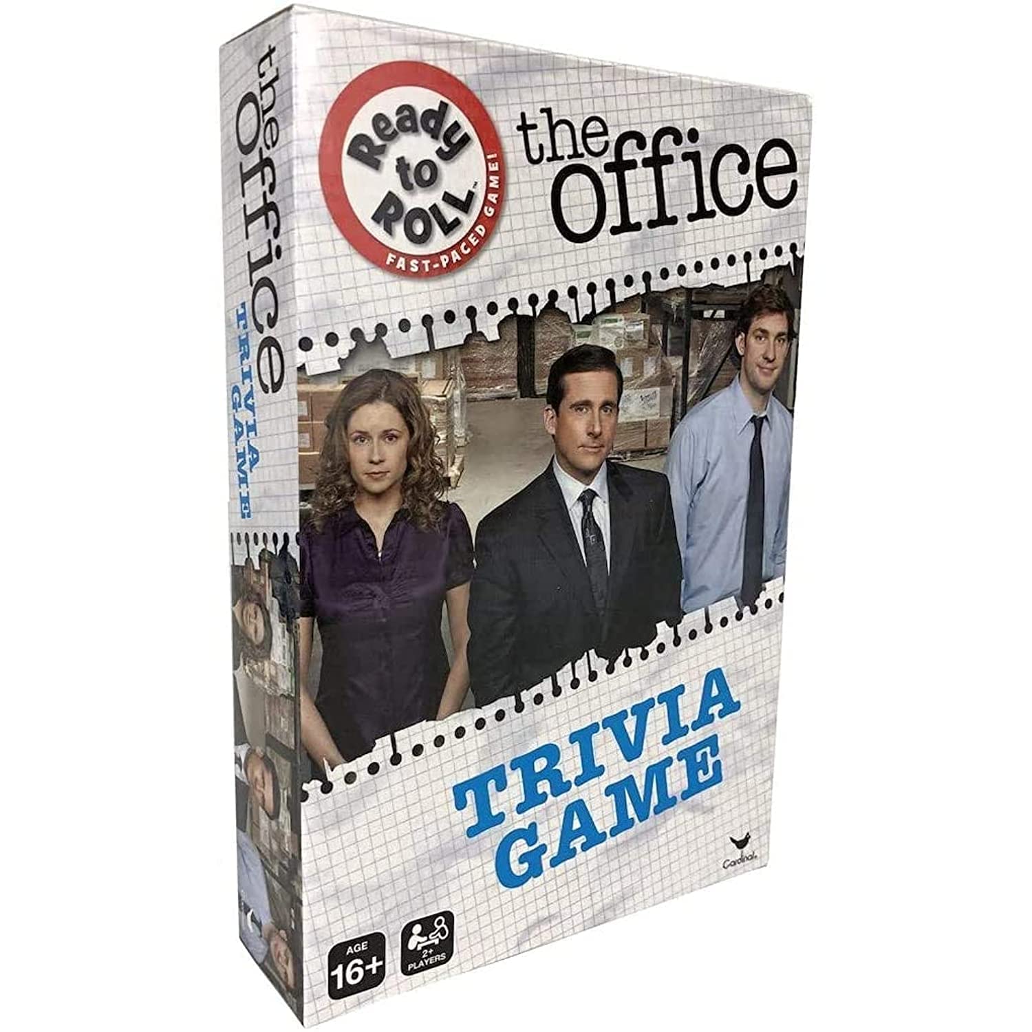 Cardinal Office Trivia Game box front, ideal for social game nights