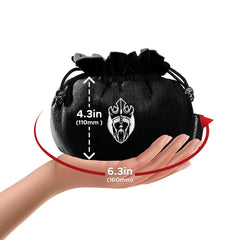 CardKingPro Immense Dice Bag round base provides stable stand.