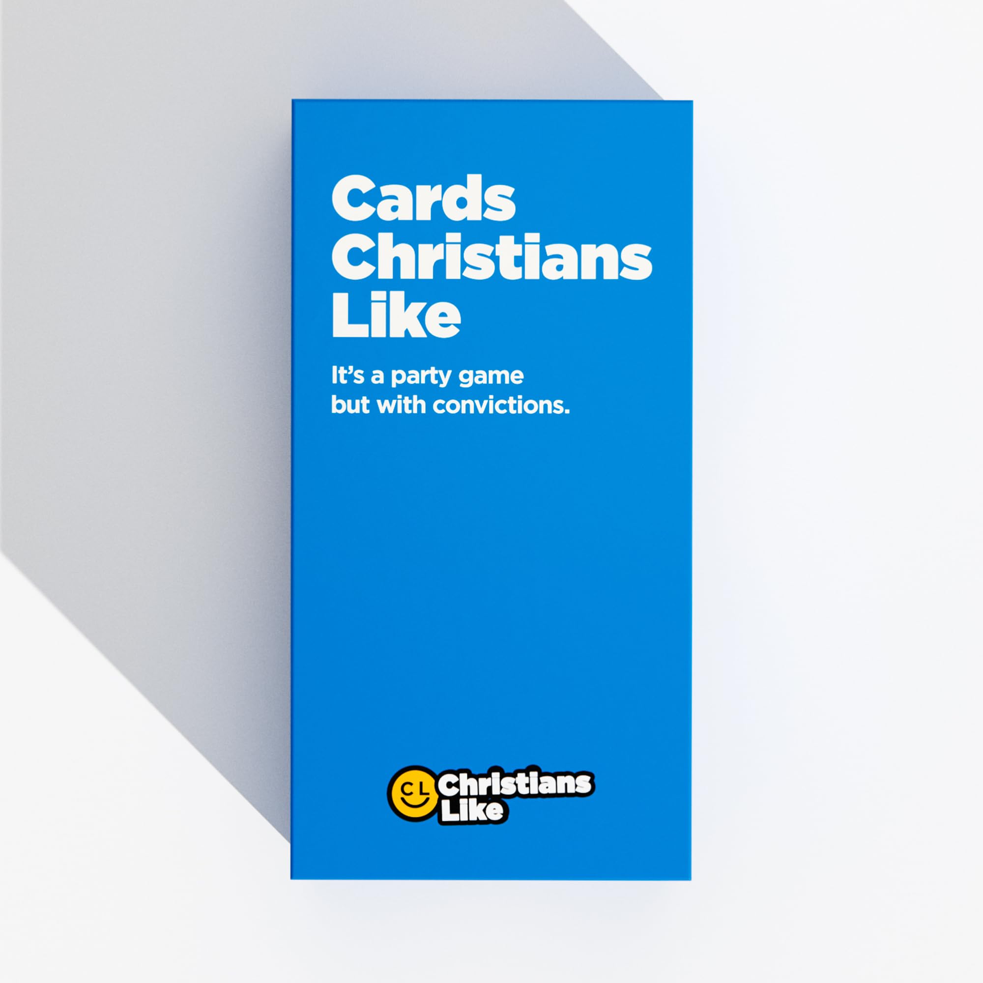 Christians Like Cards instruction sheet for quick, smooth setup.