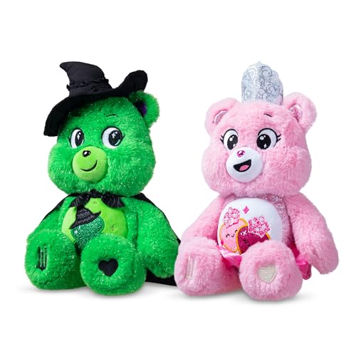 Care Bears Wicked 2-Pack plush with silver fleck accents for shine