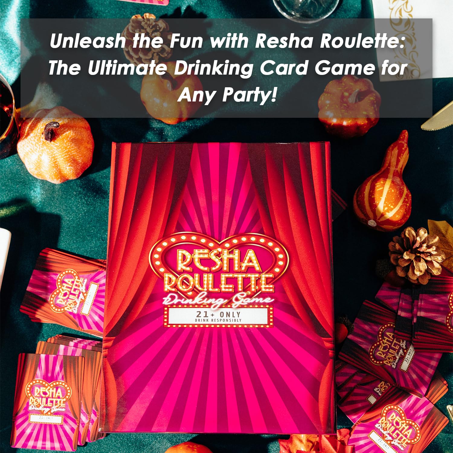 Dare cards from Resha Roulette sparking fun challenges at gatherings