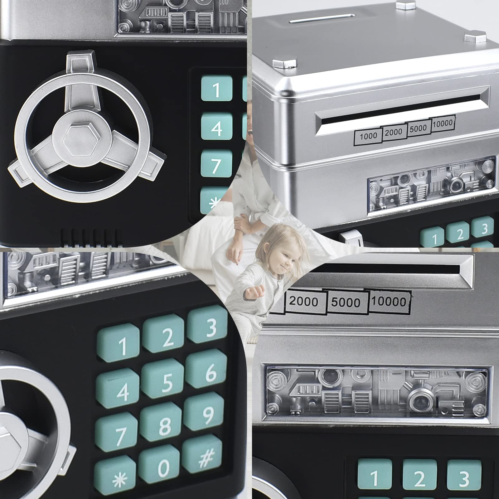 Cargooy piggy bank gift-ready packaging suggests an ideal present for kids