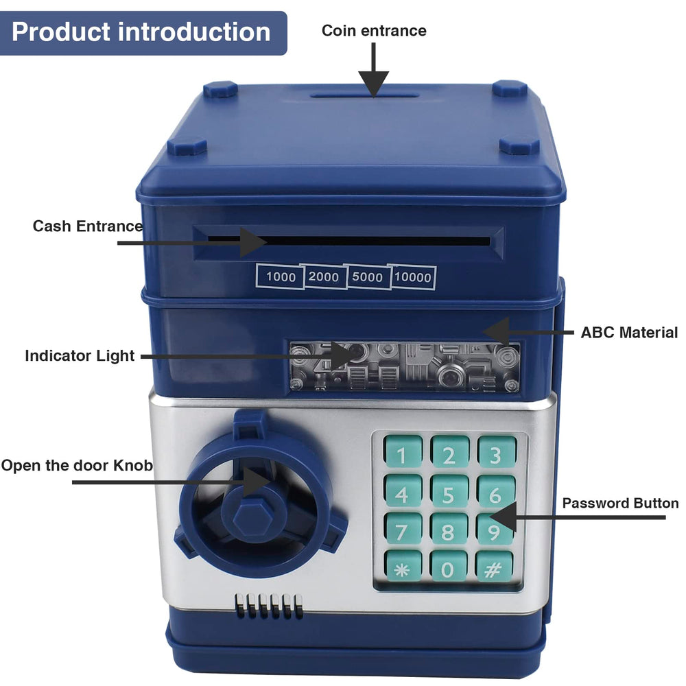 Cargooy piggy bank password lock with four digit code