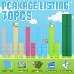 CaringCubs stickers and tiles encourage imaginative builds and cooperative problem solving