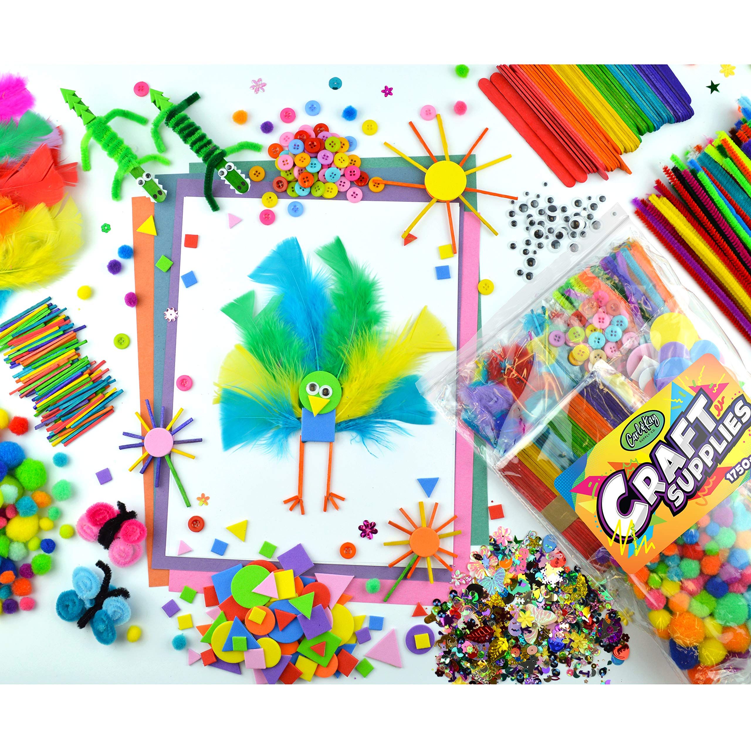 Carl & Kay Brain-Boosting Creativity supports fine motor skills and imagination.