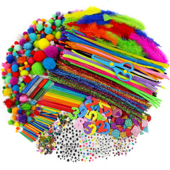 Carl & Kay glitter pom poms spark joyful, tactile art experiences.