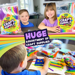 Carl & Kay 100 popsicle sticks for colorful DIY projects and sturdy construction