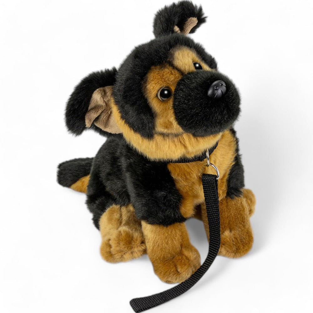 Soft black and brown fur for realistic look and comfort.