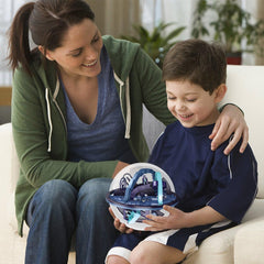 Carlerait Maze Ball durable plastic construction with clear outer sphere.