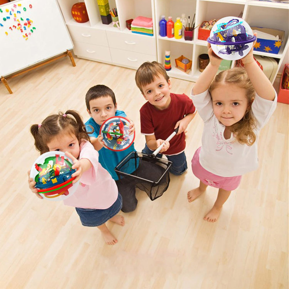 Carlerait Maze Ball exterior globe design ideal for tactile rotation