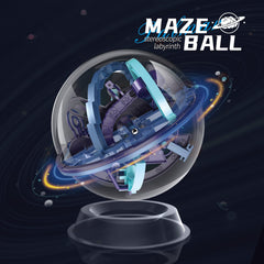 Carlerait Maze Ball internal maze components in blue, purple, turquoise encourage problem-solving.
