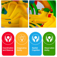 Carlerait Maze Ball action shot showing smooth turns and tactile feedback