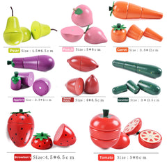 CARLORBO pear play food for bright pretend kitchen adventures