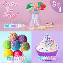 Carolart silicone chocolate lollipop mold enables safe, creative treats.
