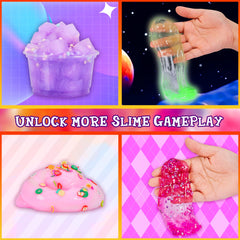 Carolart Unicorn Slime Kit charms assortment for customizing slime finishes.