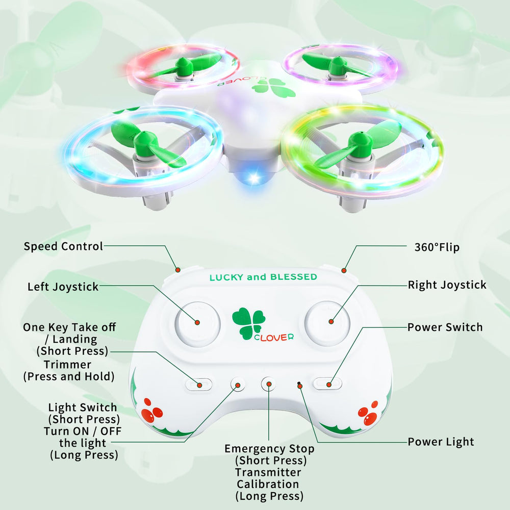 Carox Clover Drone beginner-friendly design supports easy learning.