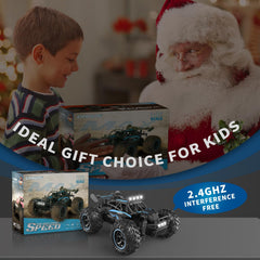Carox gift-ready RC car for boys 6+, ideal for birthdays.