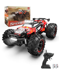 Carox remote control car top view highlights compact 1:18 scale for easy handling.