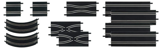 Carrera 61601 Extension Set 2 4.48 inch straights extend racing length.