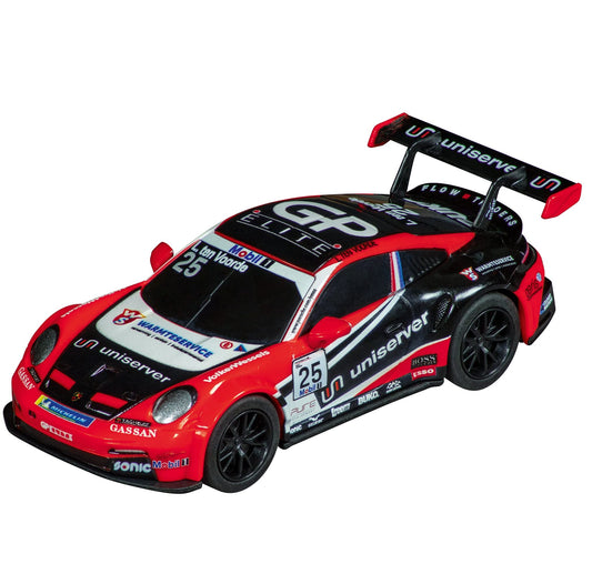 Carrera 64207 Porsche 911 GT3 Cup No.25 1:43 slot car designed for Carrera GO!!! tracks, great for beginners.