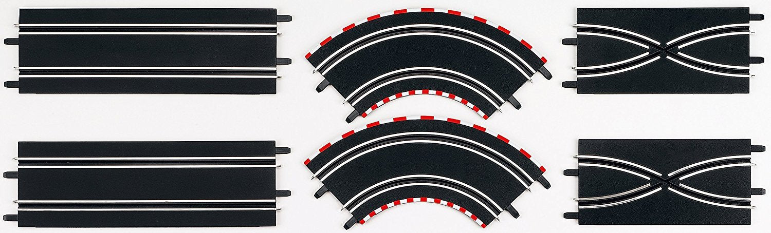 Carrera Go61600 guardrail protects cars and keeps lines tidy
