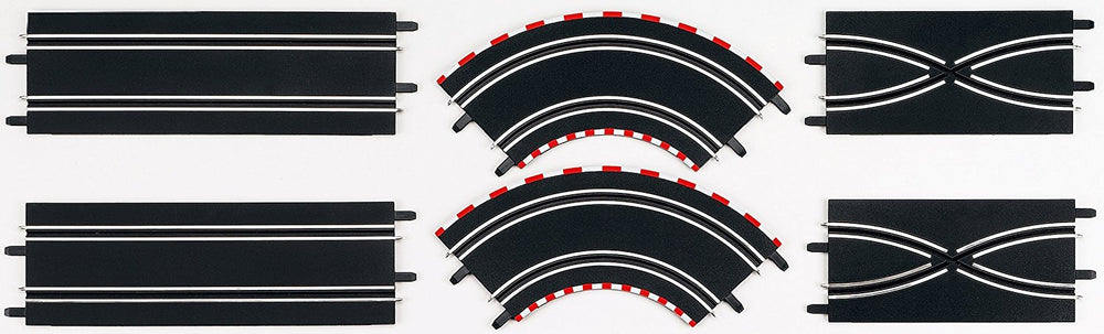 Carrera Go61600 guardrail protects cars and keeps lines tidy