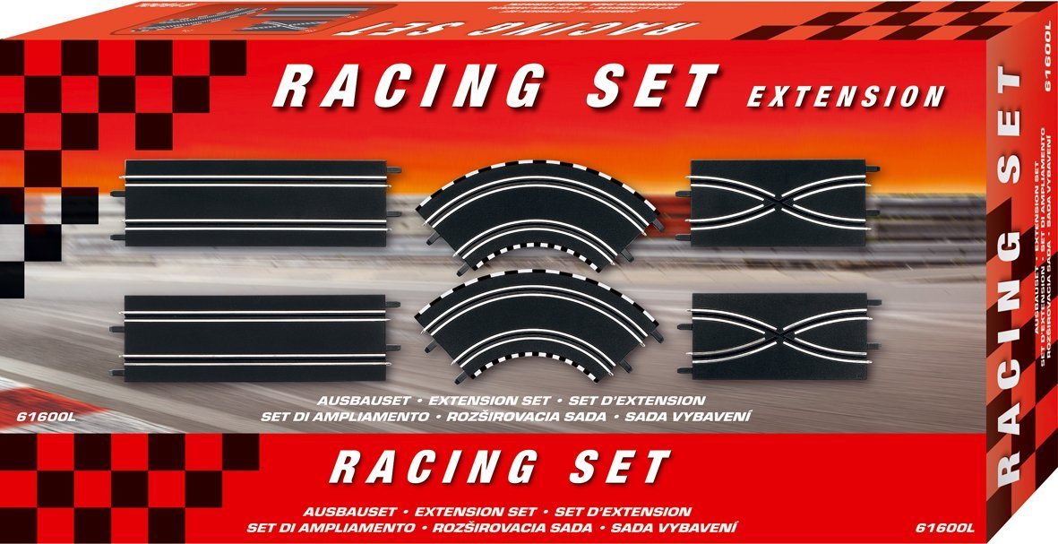 Carrera Go61600 lane-change section enables dynamic race routing