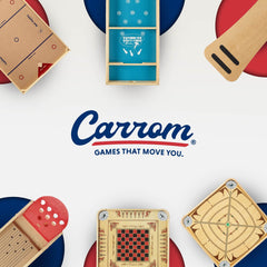 Carrom Board Game Set proudly made in America for durable, quality play