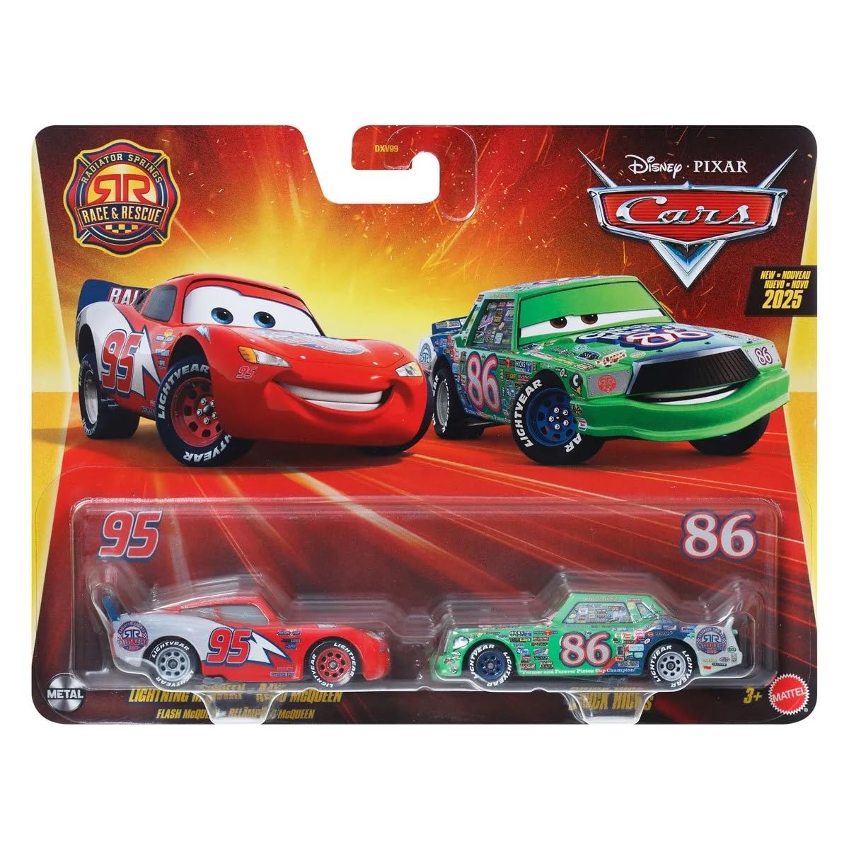 Chick Hicks 1:55 metal die-cast car with authentic design for display and play