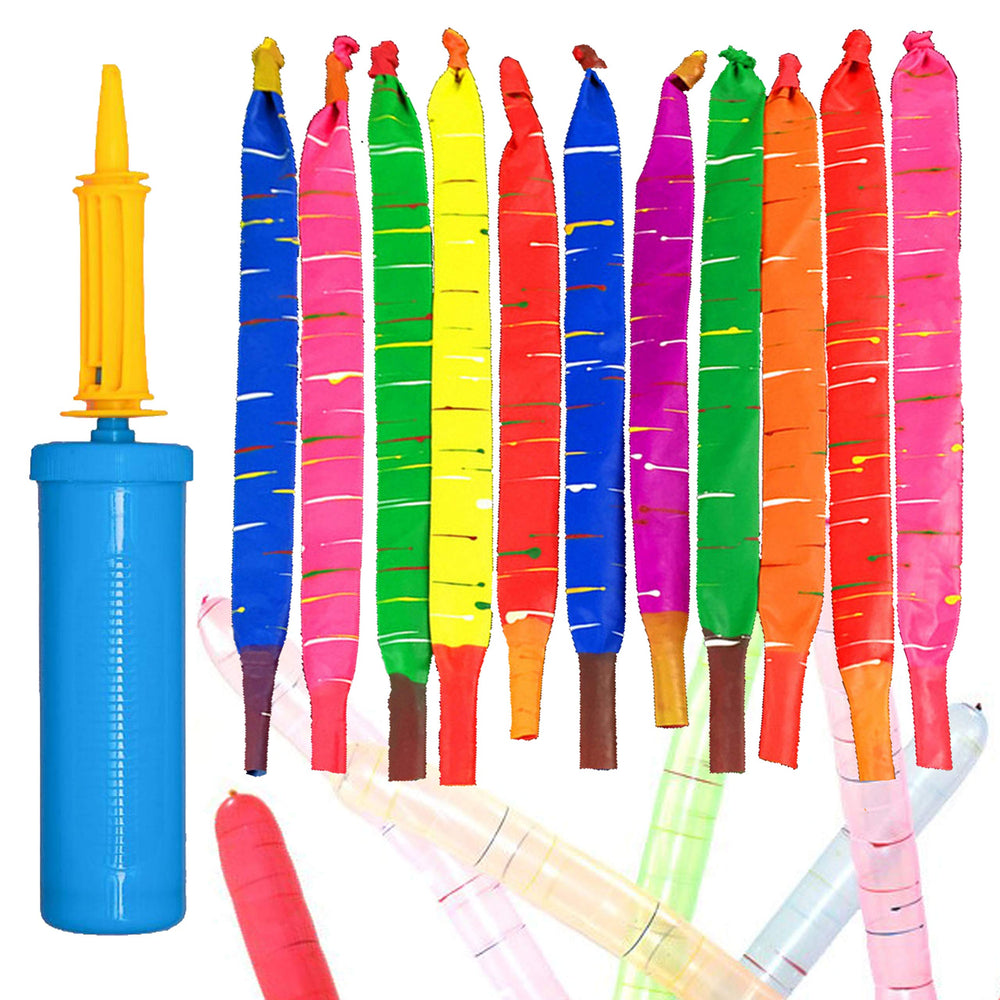 Carykon 200pcs rocket balloons brighten any party space and decorations