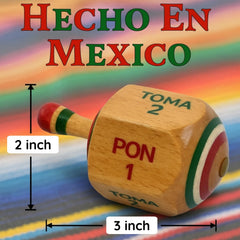 Casa De Queta pirinola artisan color close-up highlights handcrafted detail for gift-worthy appeal.