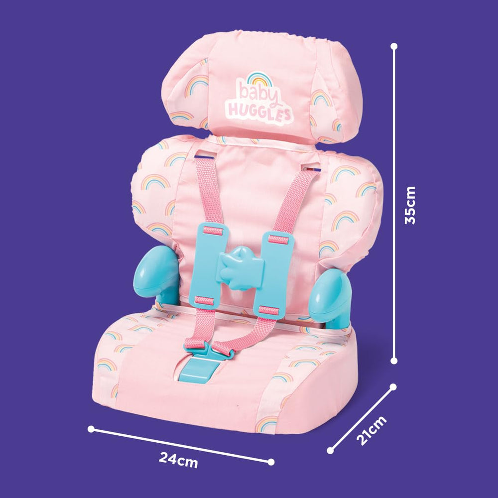 Casdon Baby Huggles doll booster seat designed for 14 inch dolls.