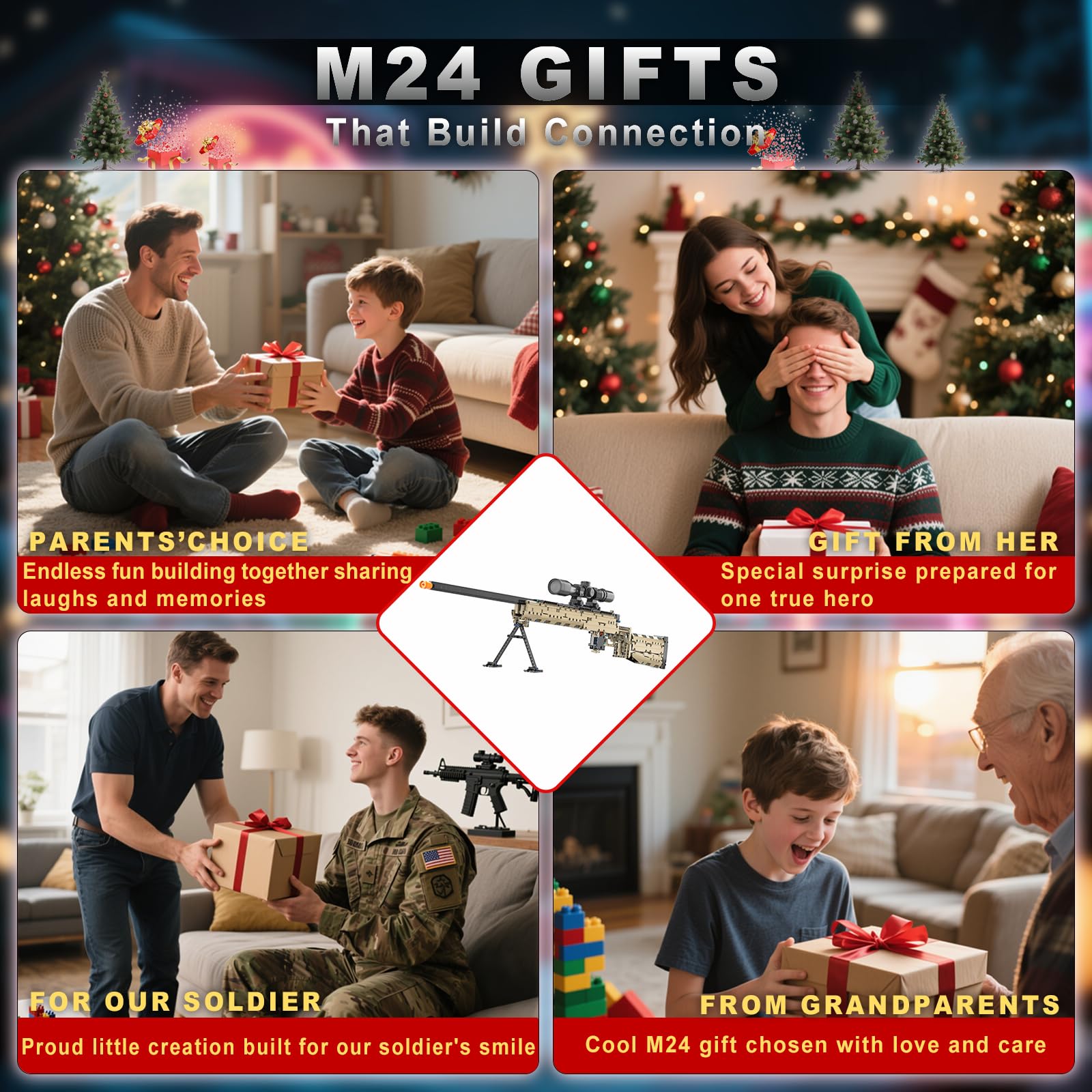 CASEIER M24 adjustable-components enabling versatile configurations.