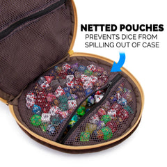 CASEMATIX straps allow wear or attachment to a backpack for hands-free transport