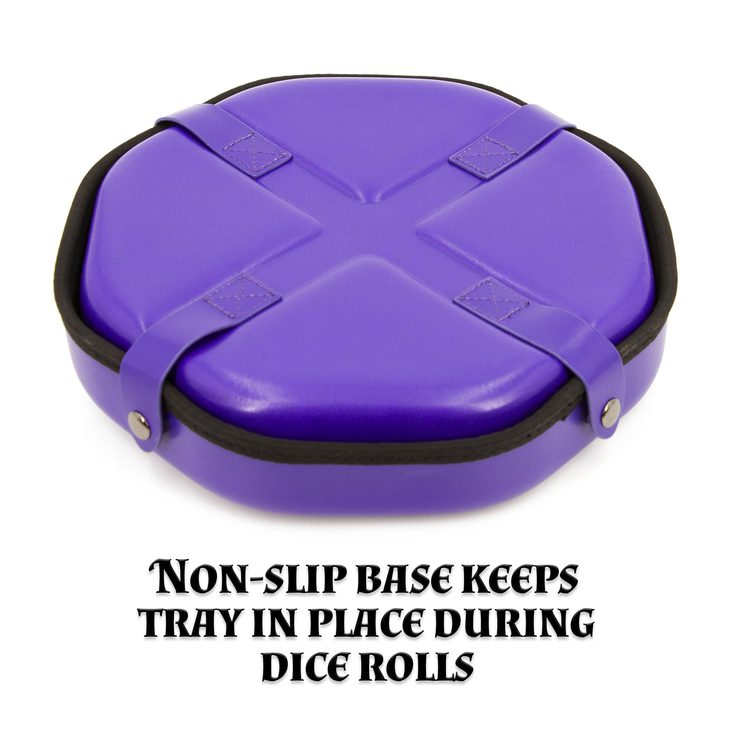 CASEMATIX Dice Tray lid as portable tray, multifunctional.