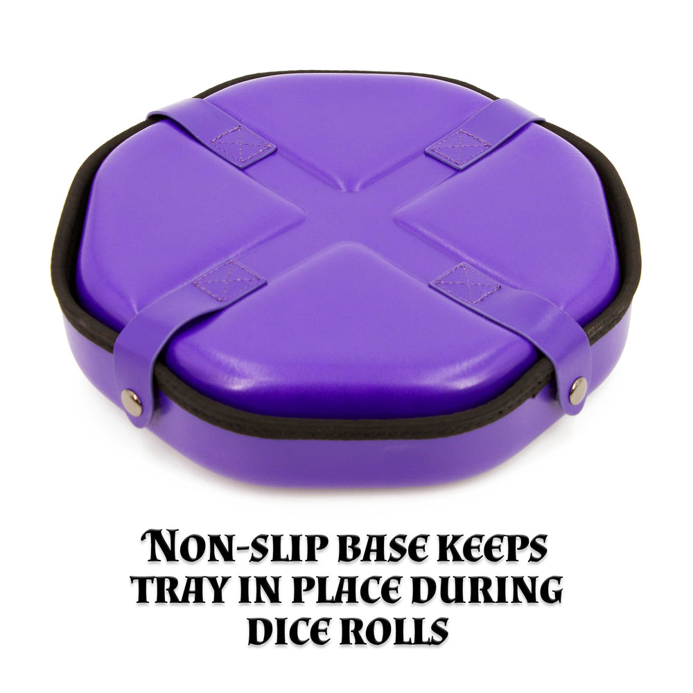 CASEMATIX Dice Tray lid as portable tray, multifunctional.